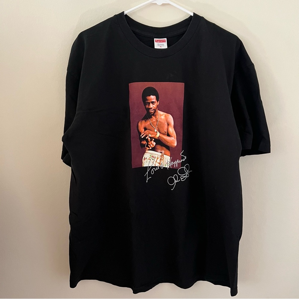 Supreme Al Green Tee Shirt BLACK Size LARGE - Deadstock Ready To Ship.
